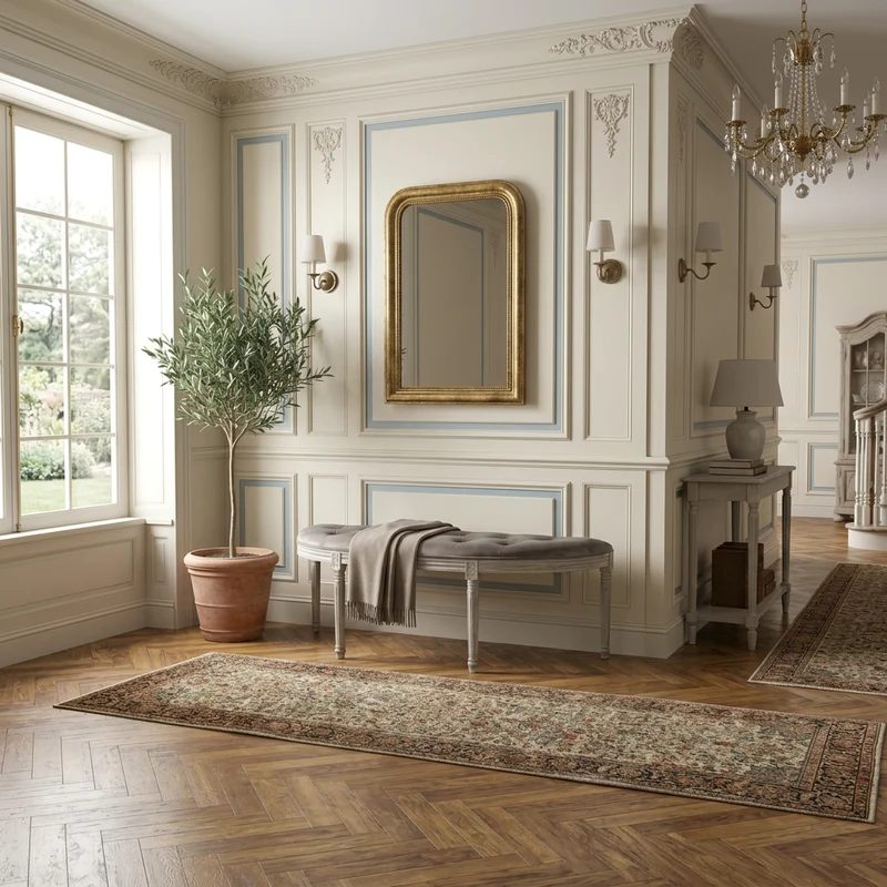 Panca vintage in ecopelle Fondoletto in Legno cm 125x45x48 - LISA
