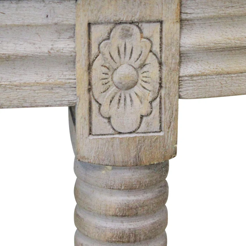 Panca vintage in ecopelle Fondoletto in Legno cm 125x45x48 - LISA