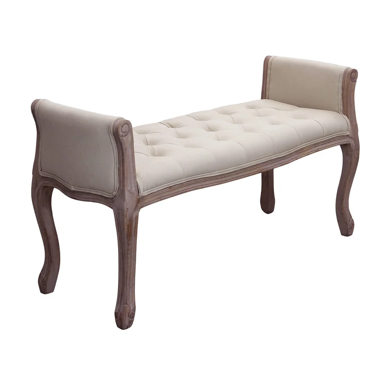 Panca vintage FondoLetto in Legno cm 113x48x60 - LAKE