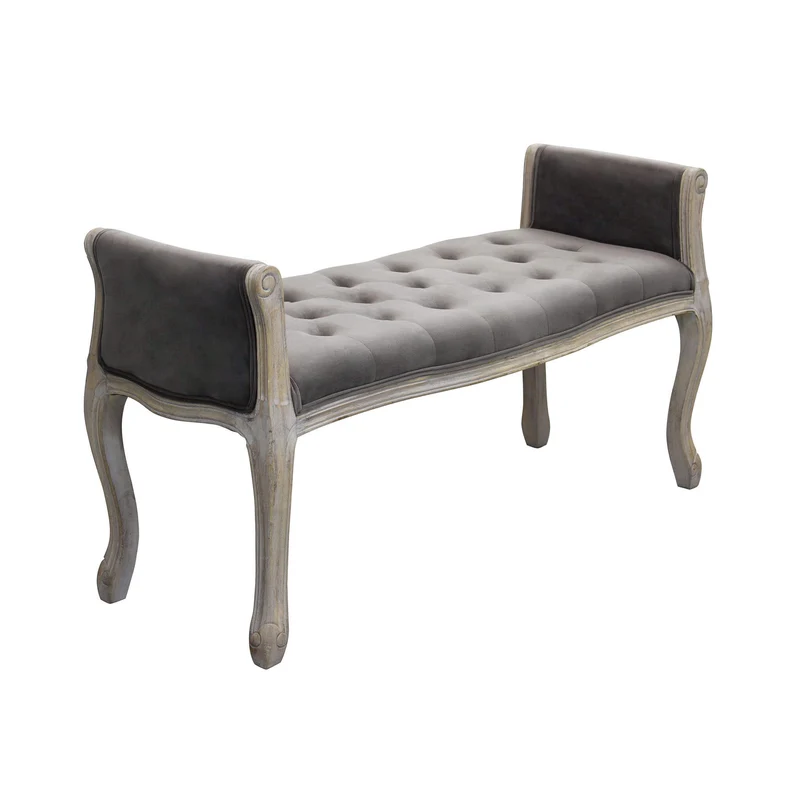Panca vintage FondoLetto in Legno cm 113x48x60 - LAKE