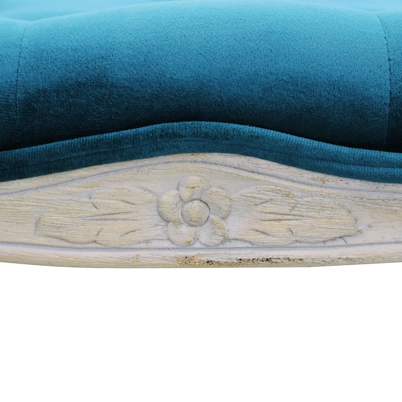 Panca vintage in ecopelle Fondoletto in Legno cm 110x36x47 - DAVEY