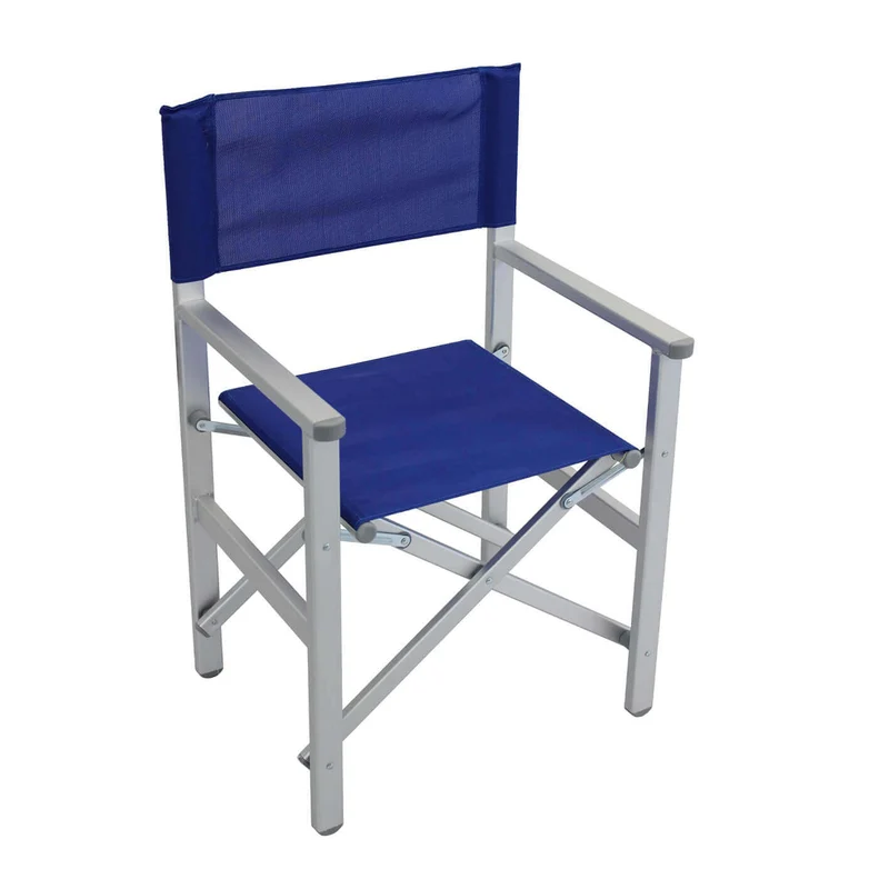 Poltrona da spiaggia e campeggio regista in Alluminio Textilene cm 55x46x88 - LIP