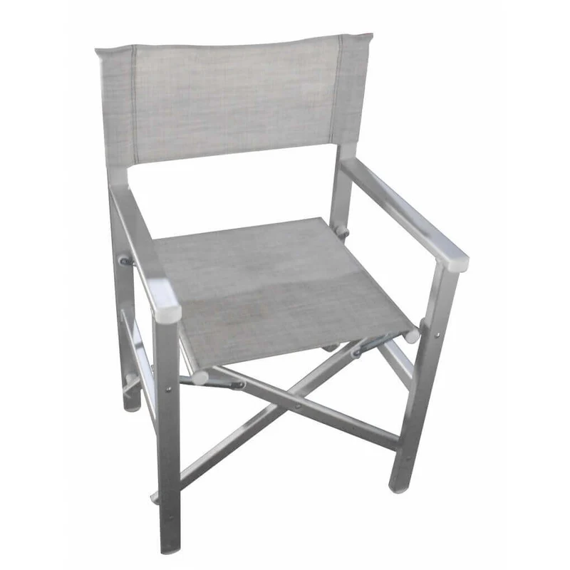 Poltrona da spiaggia e campeggio regista in Alluminio Textilene cm 55x46x88 - LIP