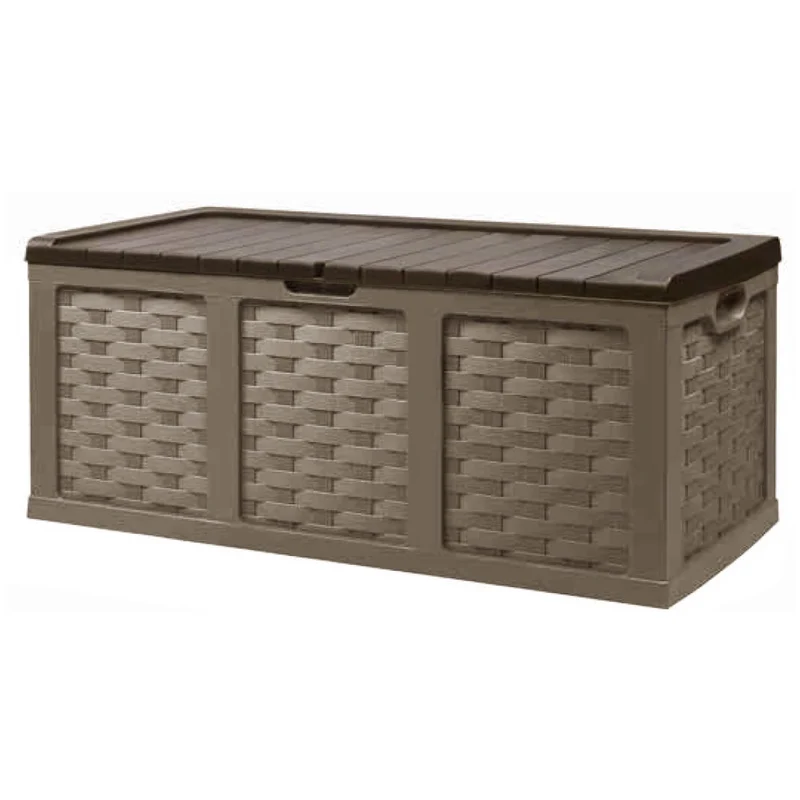 Cassapanca baule da esterno XL in Plastica cm 157 5x75x63 5 - CORIE