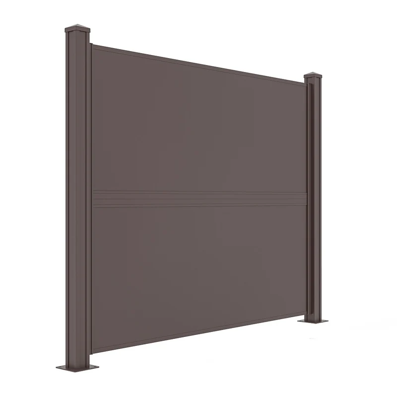 Pannello di recinzione da Giardino in Plastica cm 150x120x10 - POLI