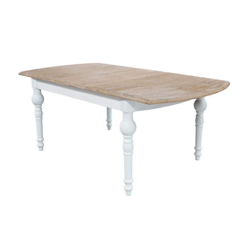 Tavolo da Pranzo Vintage Shabby Chic cm 150-190x100 cm - CROSS