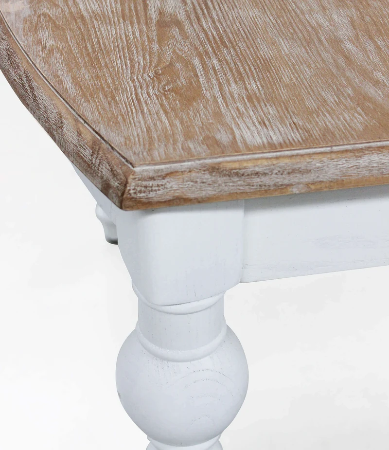 Tavolo da Pranzo Vintage Shabby Chic cm 150-190x100 cm - CROSS