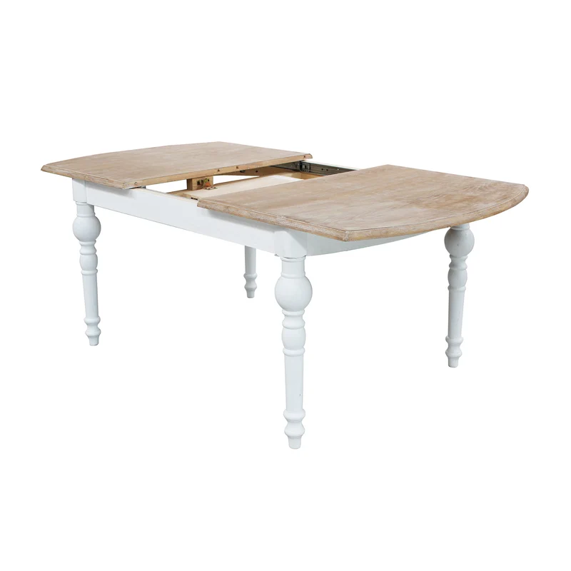Tavolo da Pranzo Vintage Shabby Chic cm 150-190x100 cm - CROSS
