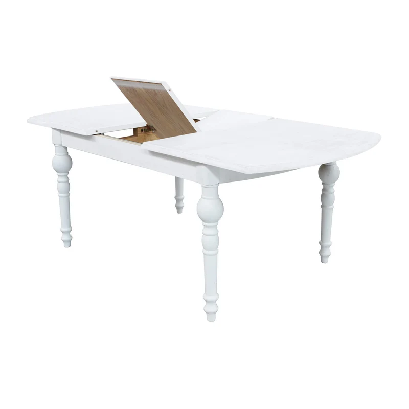 Tavolo da Pranzo Vintage Shabby Chic cm 150-190x100 cm - CROSS