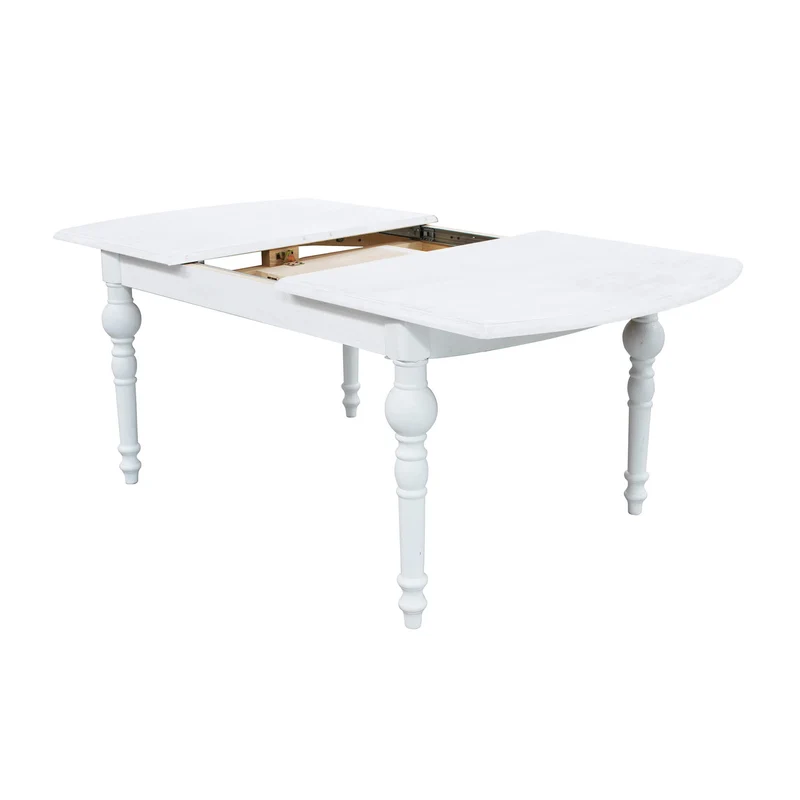 Tavolo da Pranzo Vintage Shabby Chic cm 150-190x100 cm - CROSS