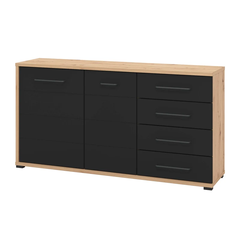 madia due ante quattro cassetti moderna cm 161 5x40x84 h - ELLI