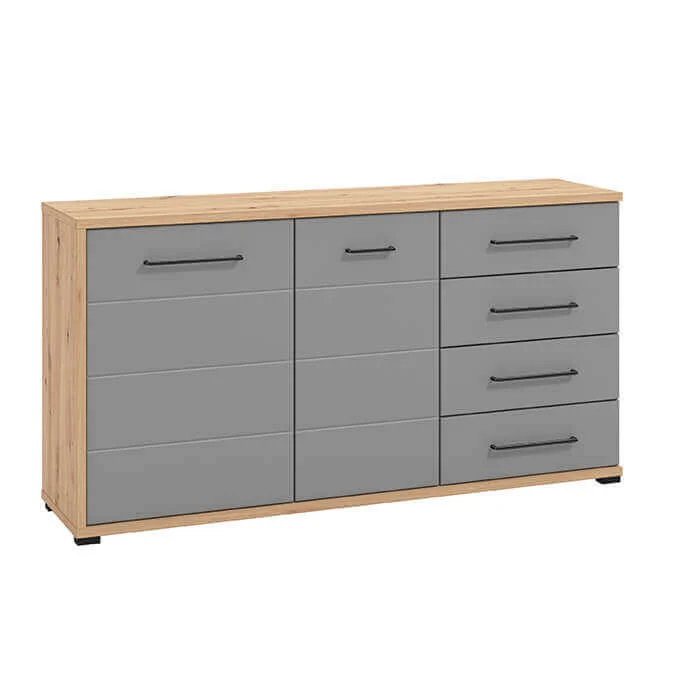 madia due ante quattro cassetti moderna cm 161 5x40x84 h - ELLI