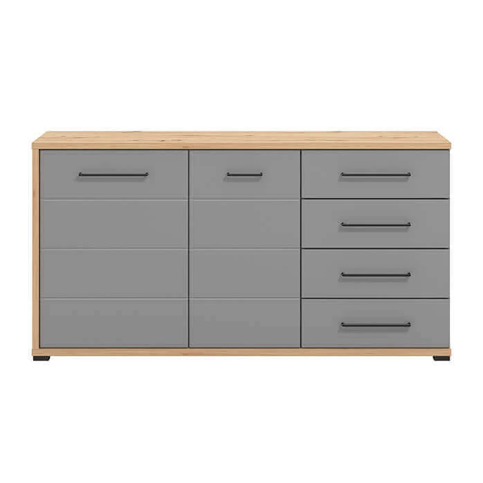 madia due ante quattro cassetti moderna cm 161 5x40x84 h - ELLI