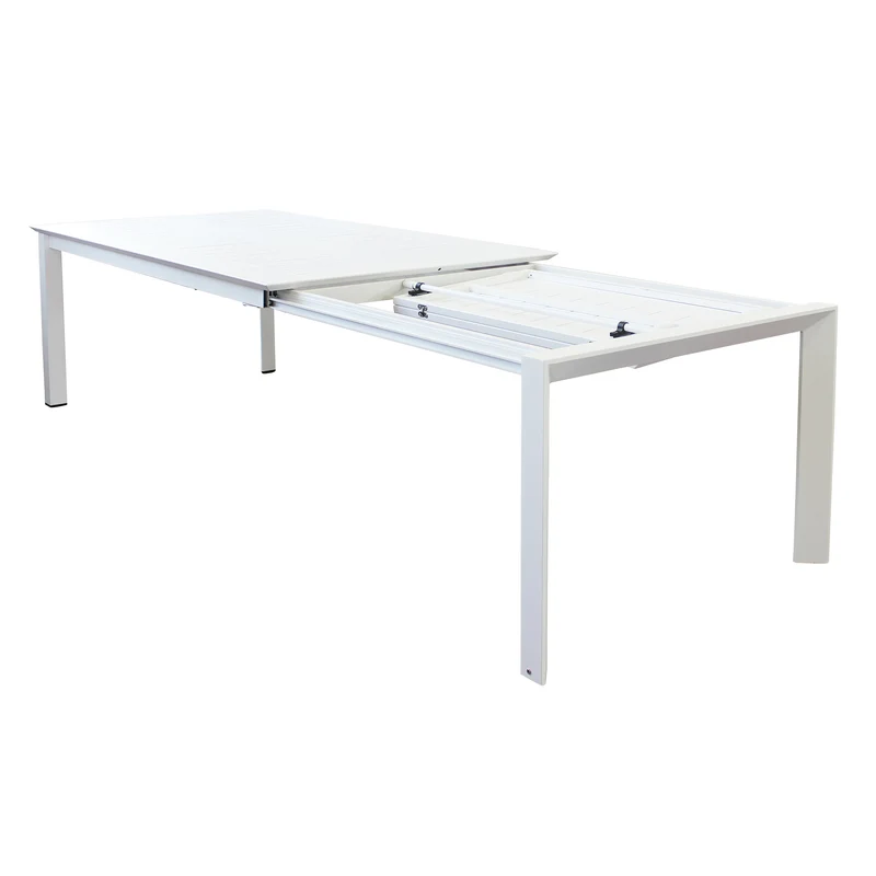 Tavolo da giardino allungabile in alluminio 200-300x110 cm - SOGRO