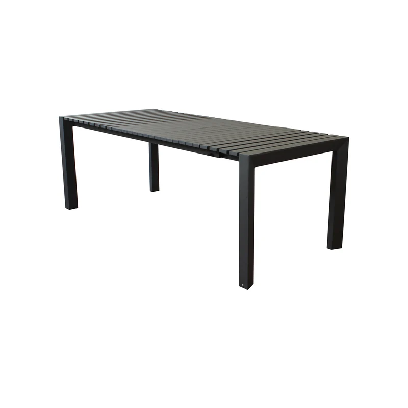 Tavolo da giardino allungabile in alluminio 182/237x90 cm - THALIA