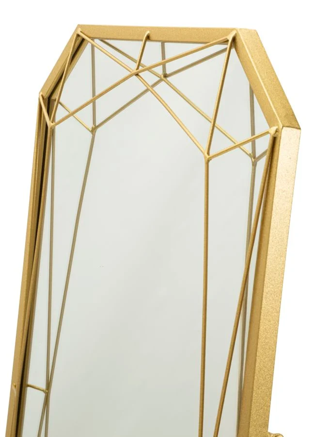 Specchio da terra dorato rettangolare 46x153 cm - GOLD