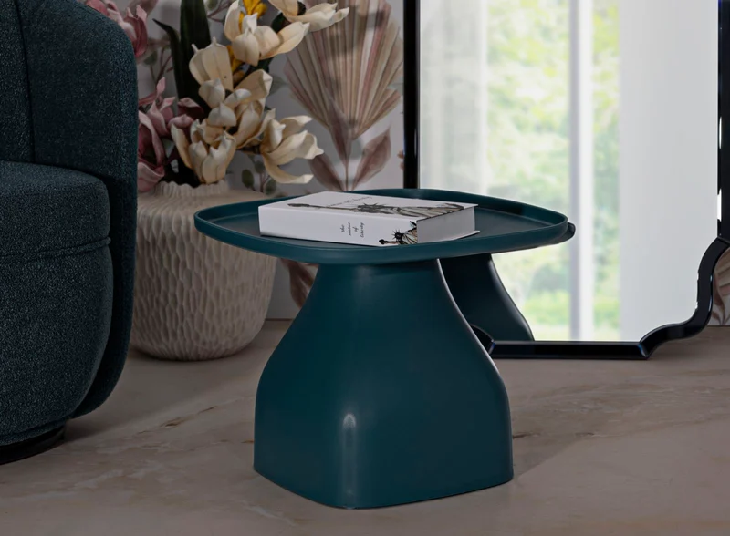 Tavolinetto da salotto quadrato 48x48 cm altezza 38 cm - GEA
