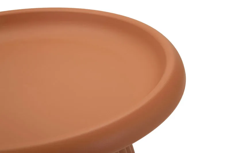 Tavolino rotondo design organico diametro 50 cm altezza 45 cm - GEAX