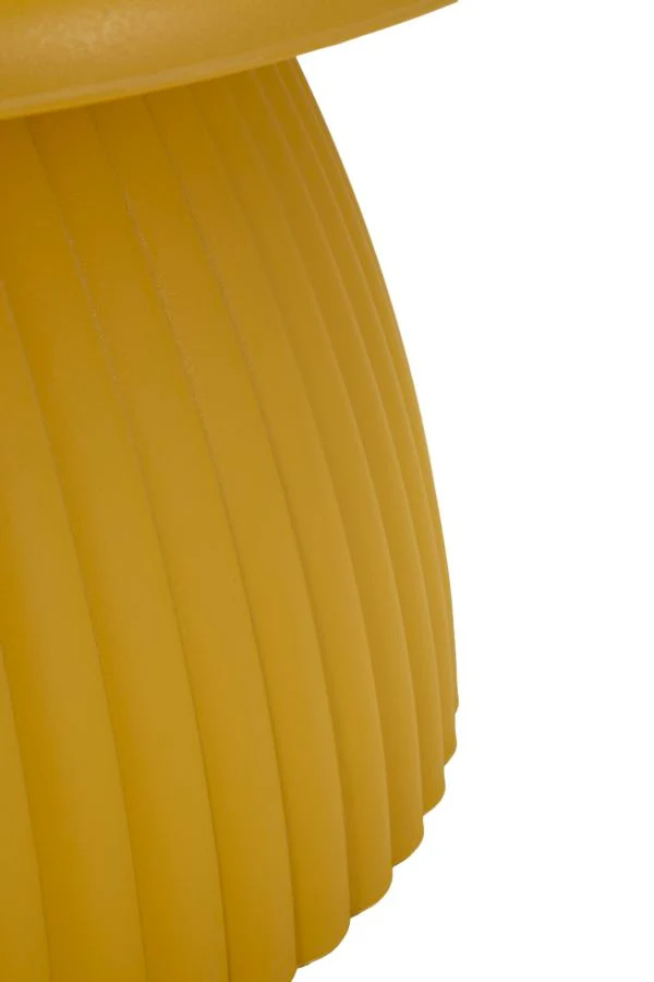 Tavolino rotondo design scultoreo diametro 70 cm altezza 35 cm - GEAX