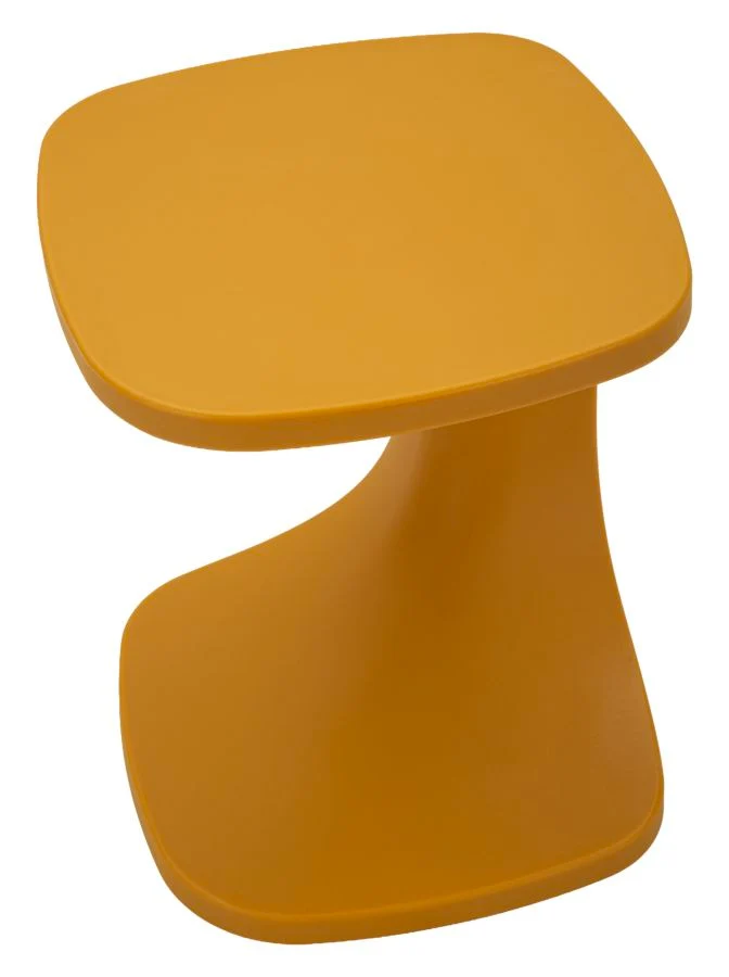 Tavolinetto da appoggio ad arco finitura opaca 42x42x52 cm - IBIZA