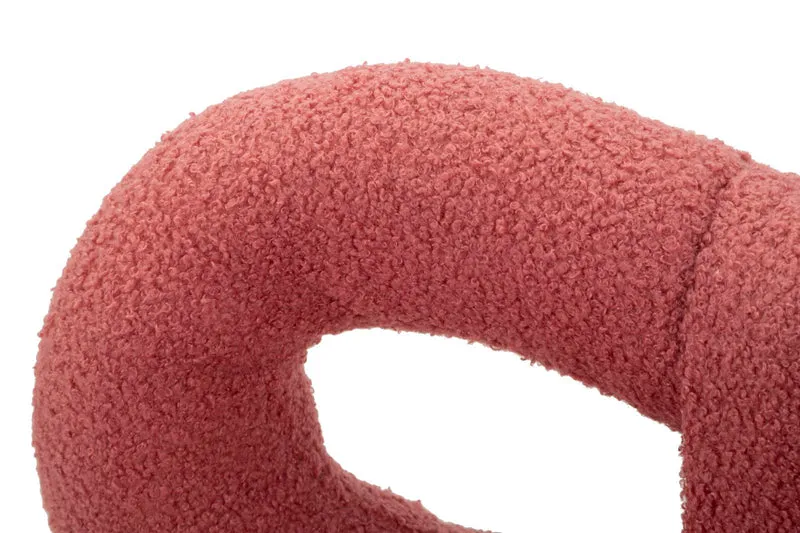 Sedia design bouclé avvolgente per interni glamour contemporanei - ILARY