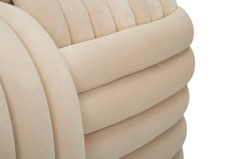 Panca imbottita color in tessuto 90x45x45 cm - SOFTY