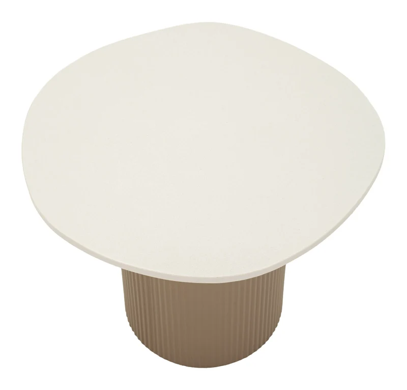Tavolino da salotto effetto marmo 46x48x39 cm - FRANKFURT
