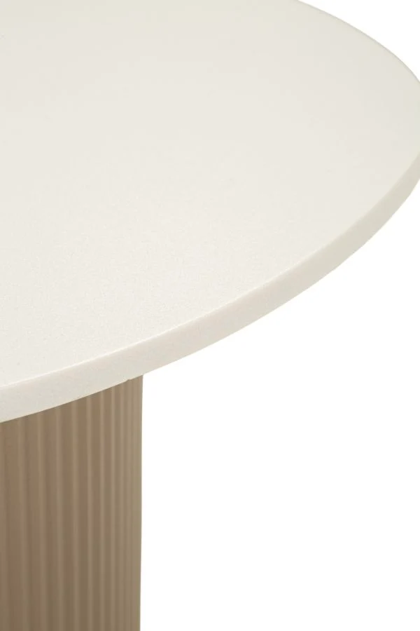 Tavolino da salotto effetto marmo 46x48x39 cm - FRANKFURT