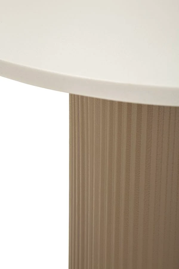 Tavolino da salotto effetto marmo 46x48x39 cm - FRANKFURT