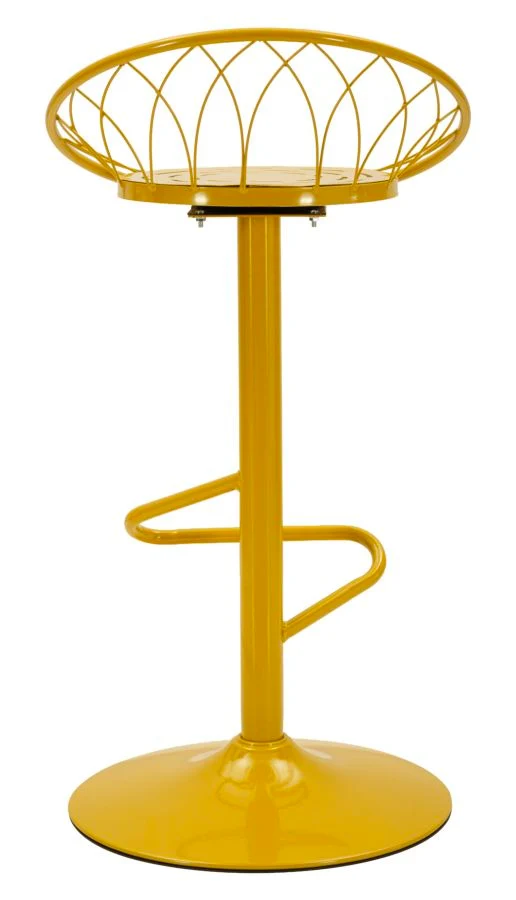 Sgabello da bar in metallo con seduta imbottita design moderno - CLOX