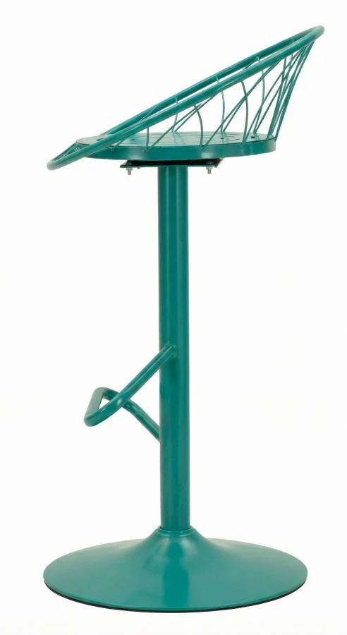 Sgabello da bar in metallo con seduta imbottita design moderno - CLOX
