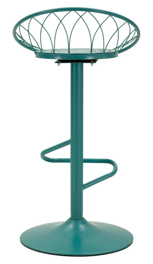 Sgabello da bar in metallo con seduta imbottita design moderno - CLOX