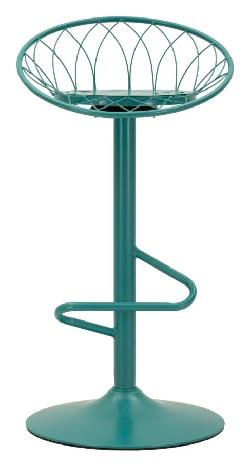 Sgabello da bar in metallo con seduta imbottita design moderno - CLOX