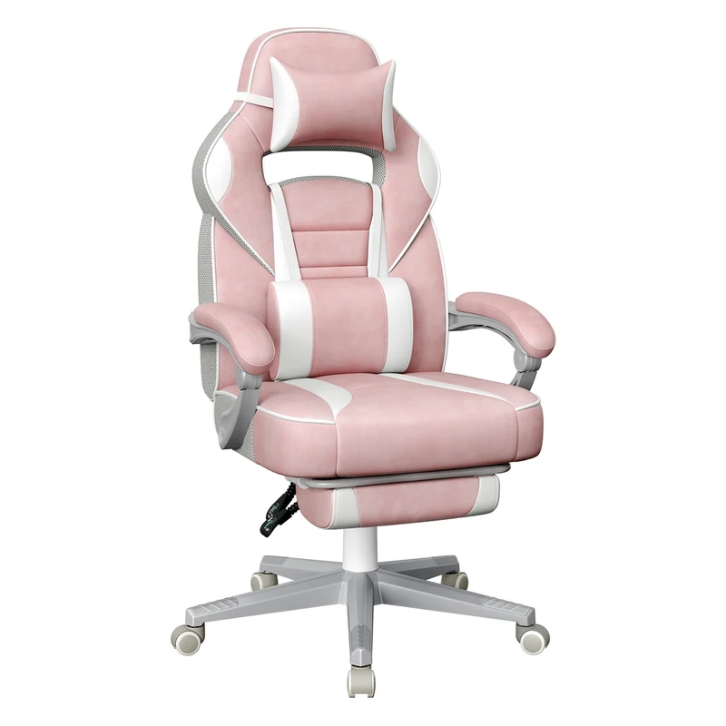 Sedia da Ufficio Ergonomica con Poggiapiedi Telescopico Schienale Regolabile