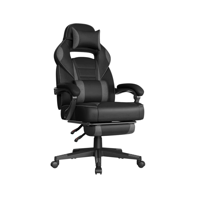 Sedia da Ufficio Ergonomica con Poggiapiedi Telescopico Schienale Regolabile