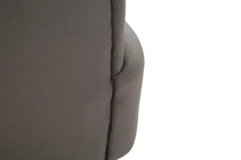 Poltrona con cuscino in stile moderno 73x66x78 cm - SILVERY