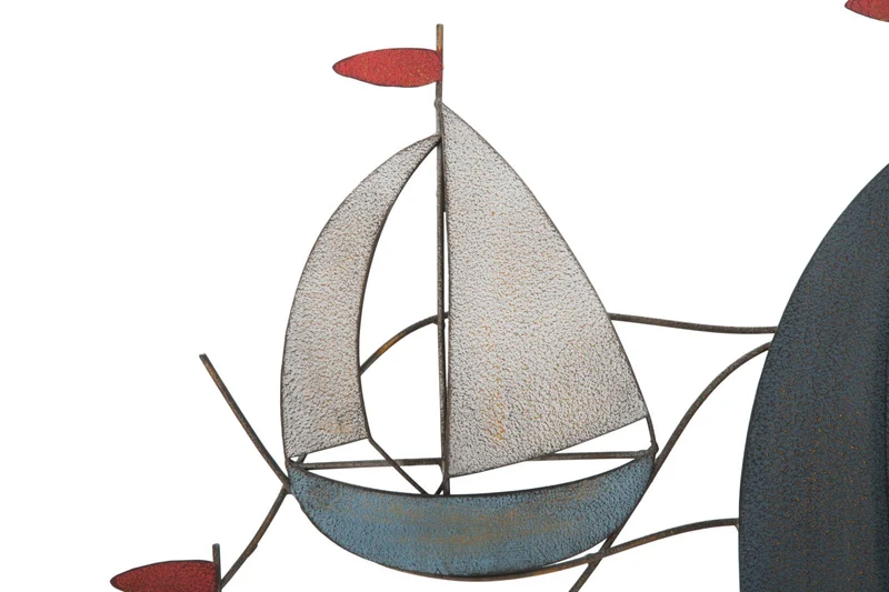 Pannello decorativo in ferro per parete 114x62 cm - SEA