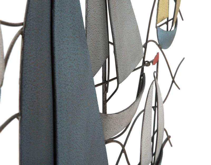 Pannello decorativo in ferro per parete 114x62 cm - SEA