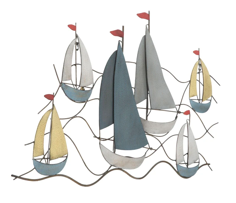 Pannello decorativo in ferro per parete 114x62 cm - SEA