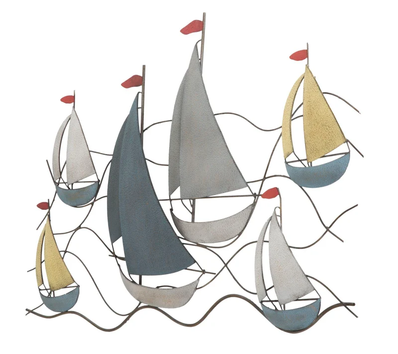 Pannello decorativo in ferro per parete 114x62 cm - SEA