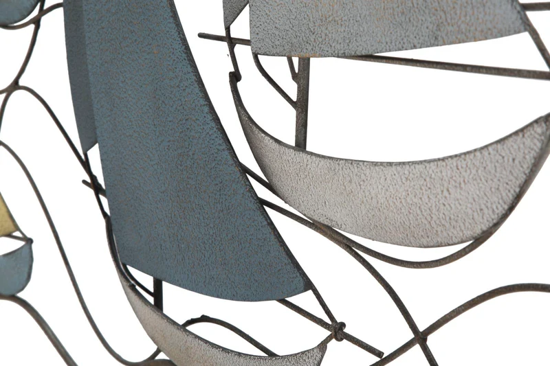 Pannello decorativo in ferro per parete 114x62 cm - SEA