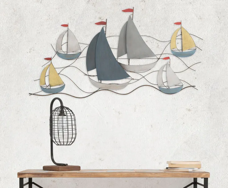 Pannello decorativo in ferro per parete 114x62 cm - SEA