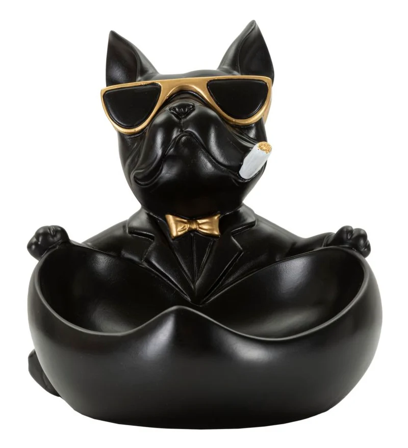 Cane a sfera con tasche in rattan 18,5x20,5x20 cm - CANE BALL
