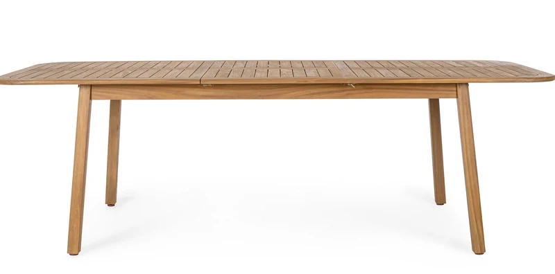 Tavolo da giardino allungabile in legno acacia 180-240x100 cm - DANUBIO