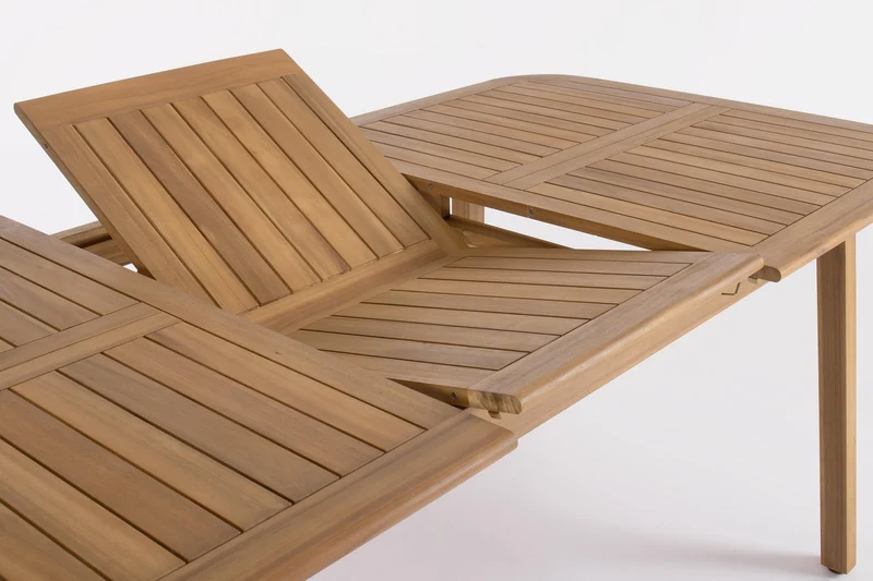 Tavolo da Giardino Allungabile in Legno Acacia FSC 160-210x100 cm - DANUBIO