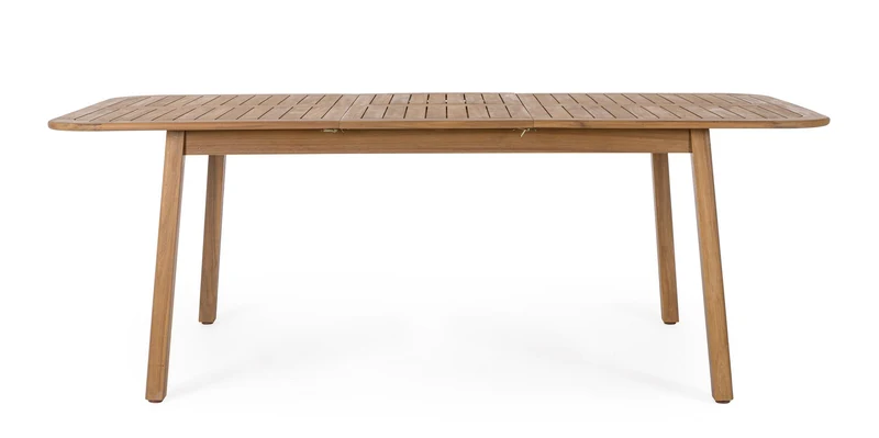 Tavolo da Giardino Allungabile in Legno Acacia FSC 160-210x100 cm - DANUBIO