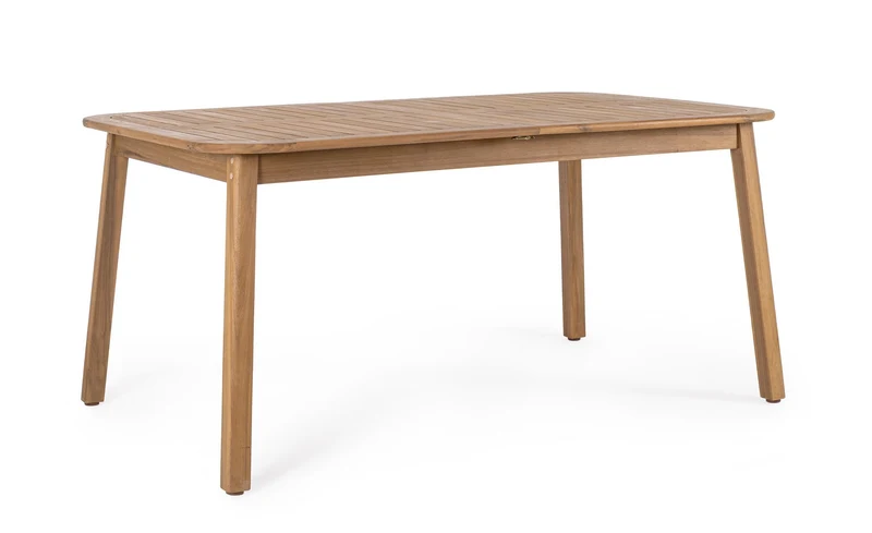 Tavolo da Giardino Allungabile in Legno Acacia FSC 160-210x100 cm - DANUBIO