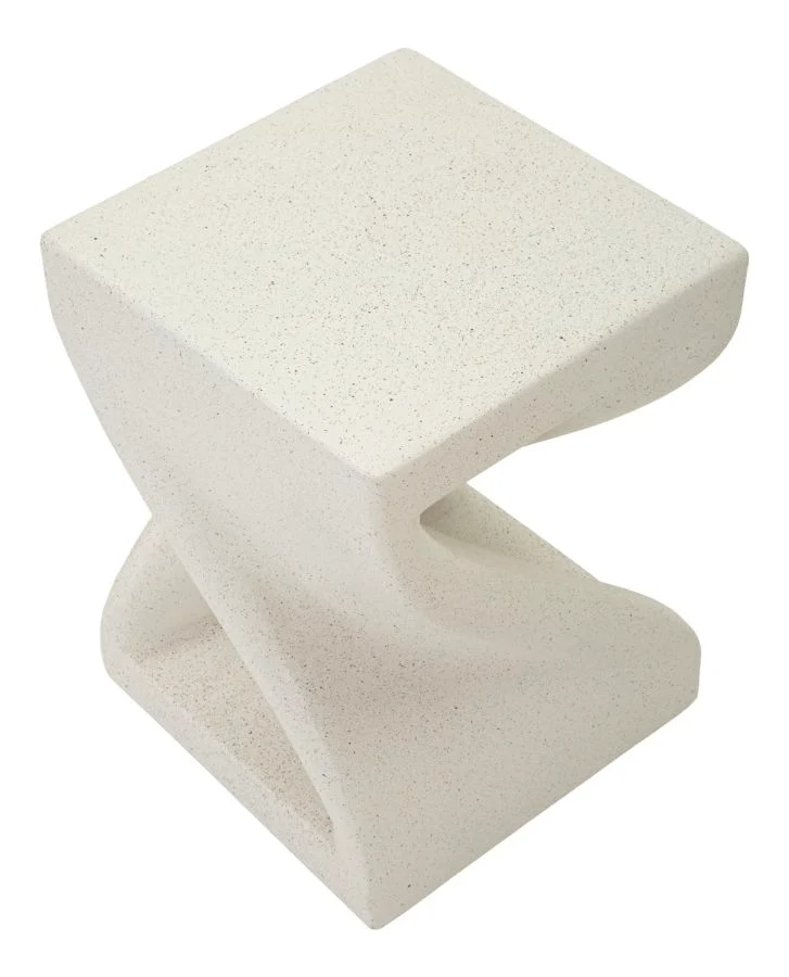 Tavolino di design a forma Z 34x34x45 cm moderno - ZETA