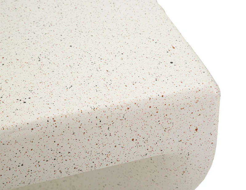 Tavolino di design a forma Z 34x34x45 cm moderno - ZETA