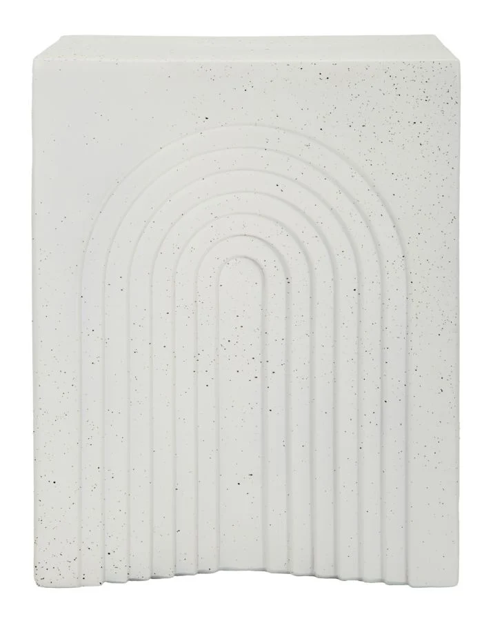 Tavolino da salotto quadrato in stile contemporaneo 40x50 cm - ARC